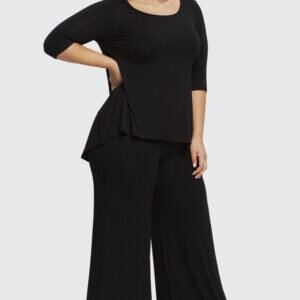 Luxe Wide Reg Leg Pants