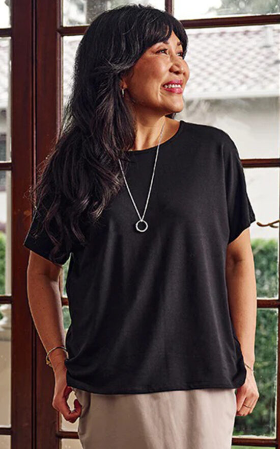 French Terry Pax Tee product photo.