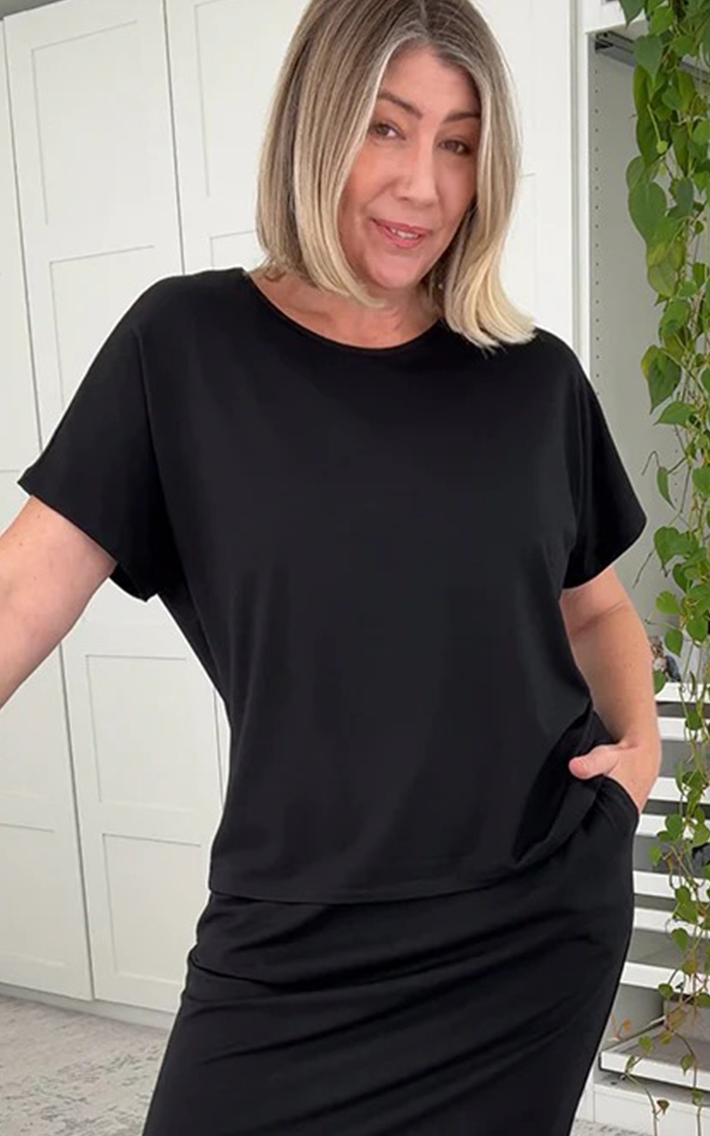 French Terry Pax Tee product photo.