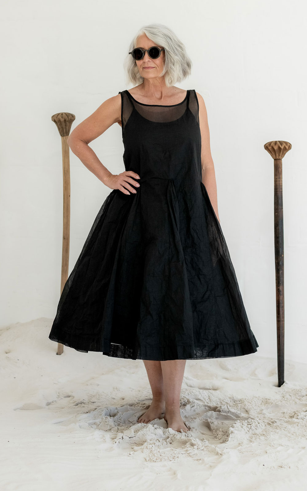 Eden Dress Cotton Organdy product photo.