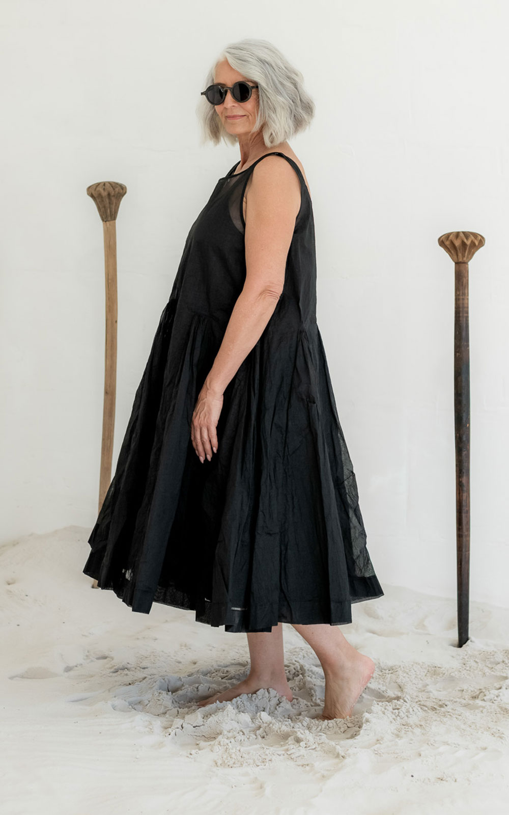 Eden Dress Cotton Organdy product photo.