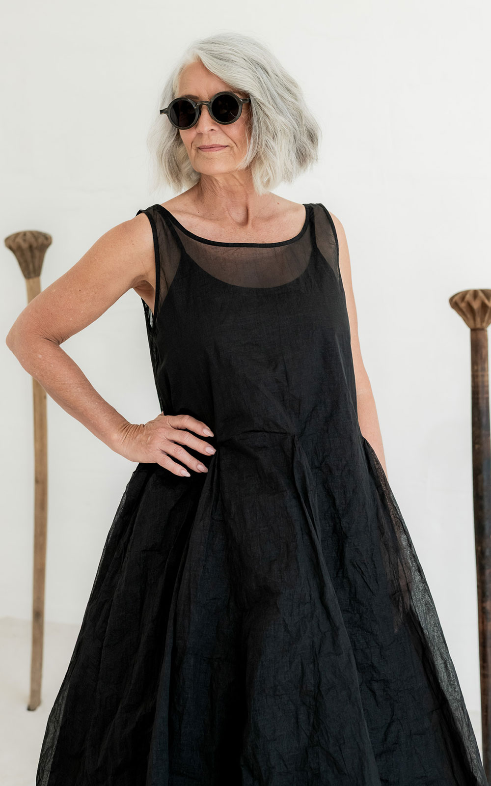 Eden Dress Cotton Organdy product photo.