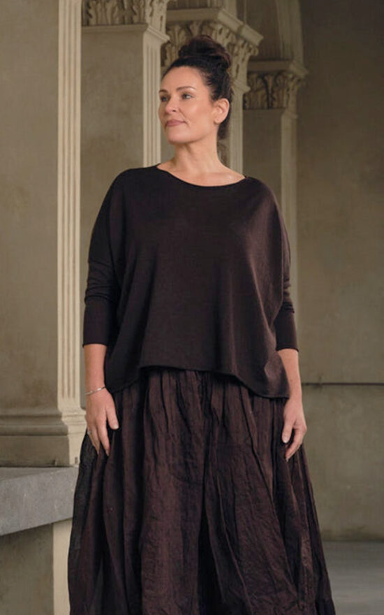 Emi Jumper In Wool product photo.