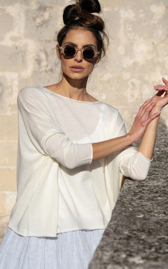 Emi Jumper In Wool product photo.