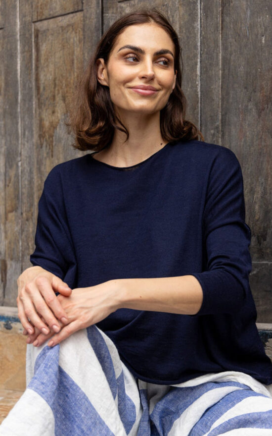 Emi Jumper In Wool product photo.