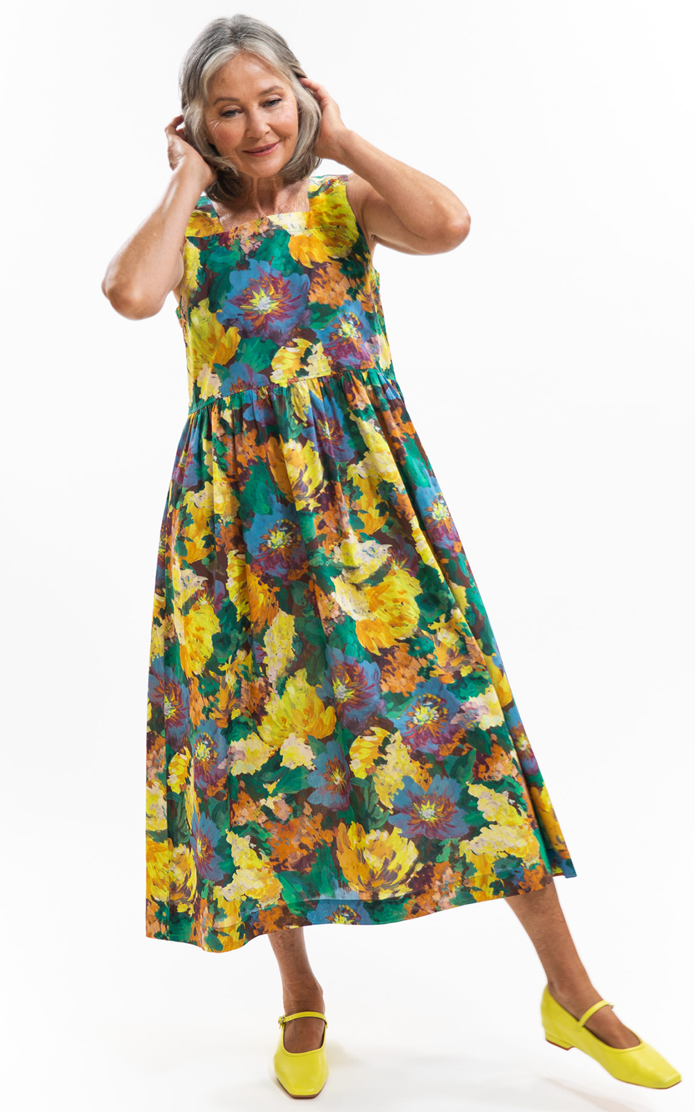 Violet Dress product photo.