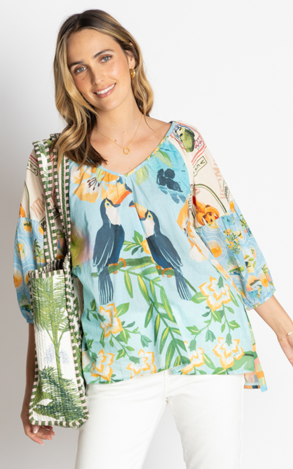 Exotica Top product photo.