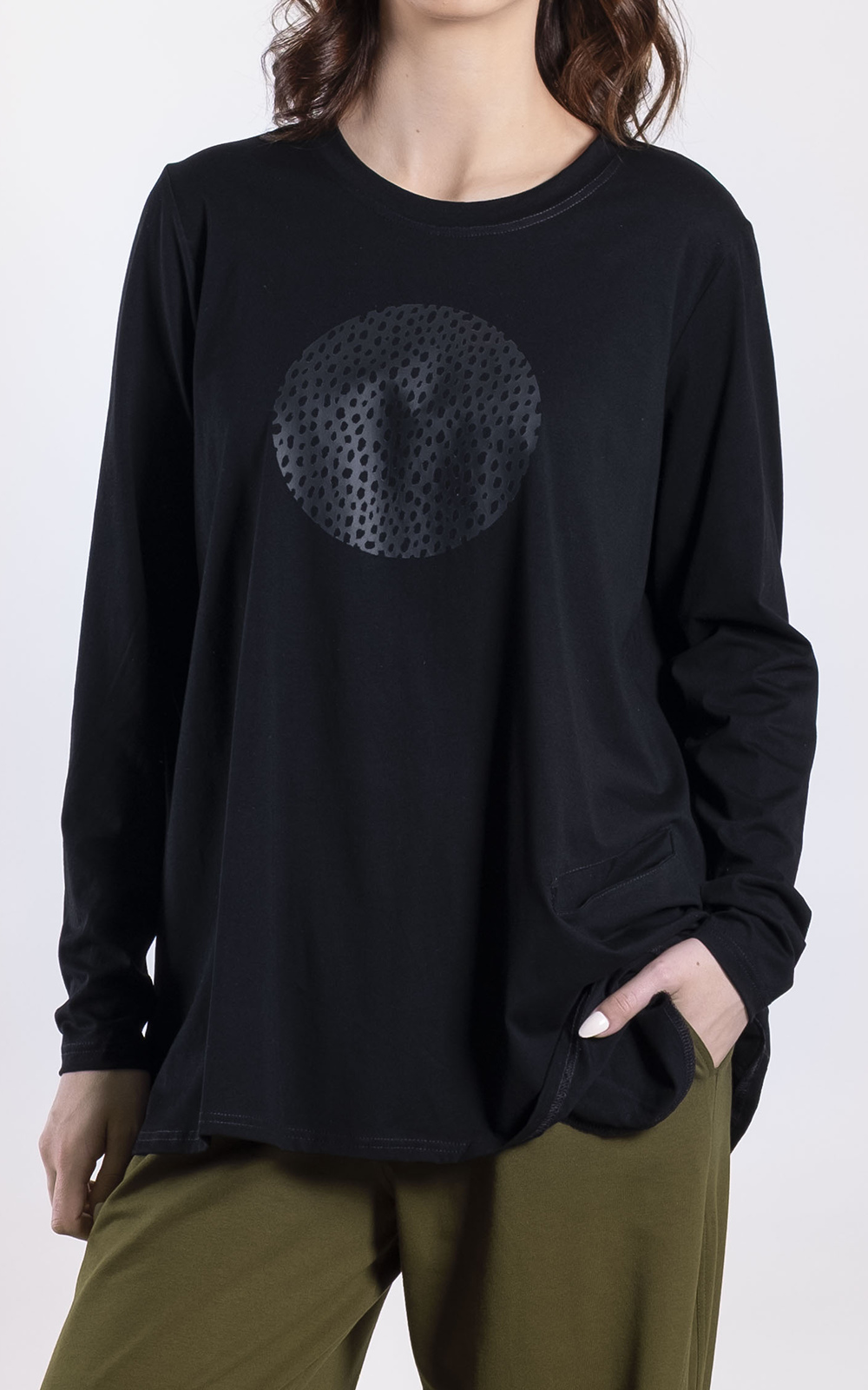 Pocket Drift Top product photo.