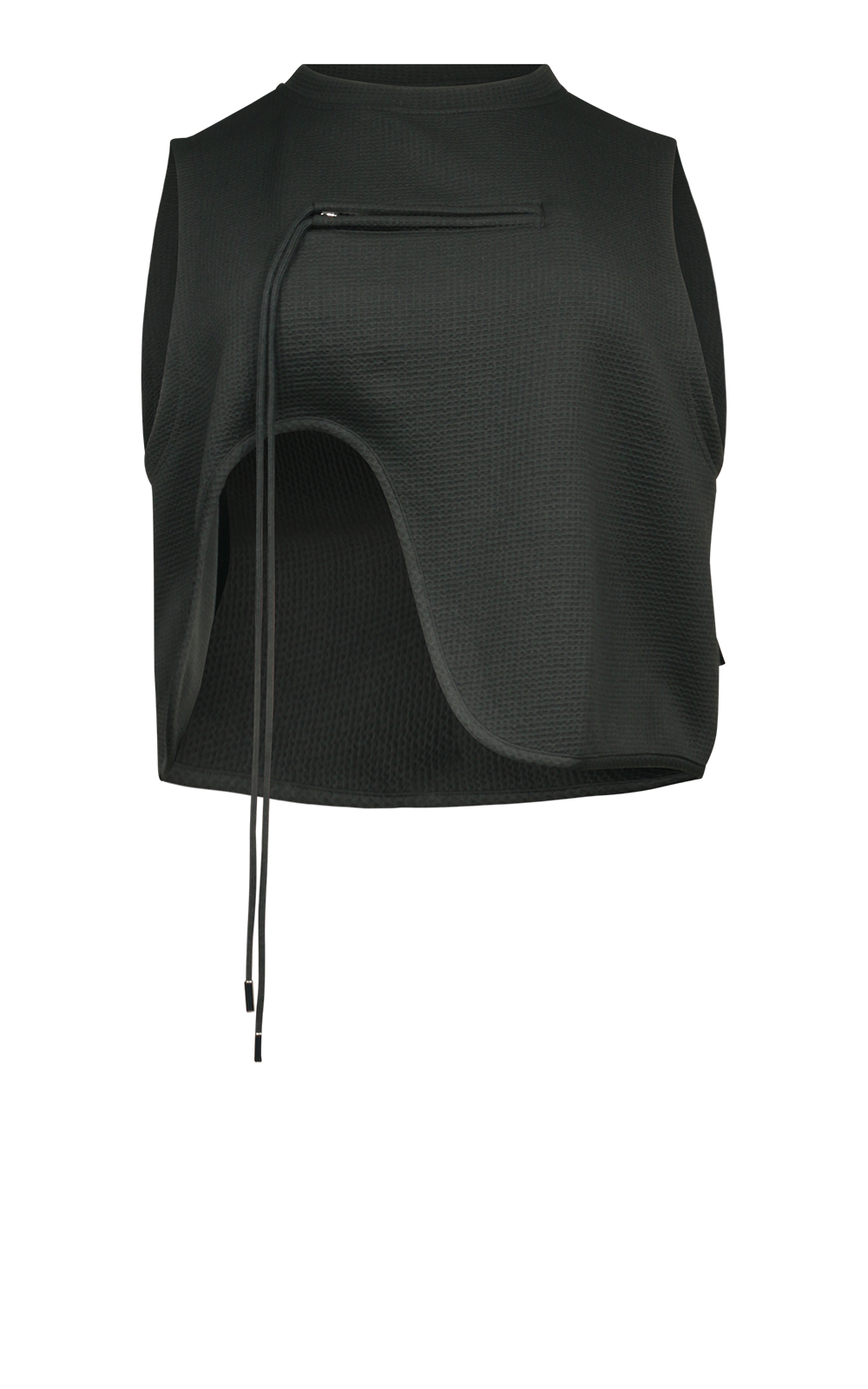 Curve Hem Vest product photo.
