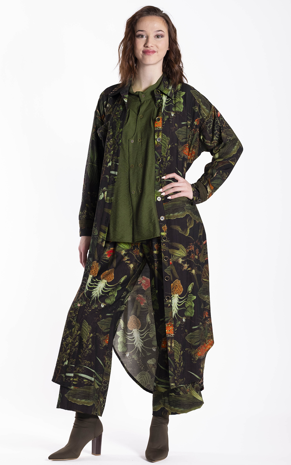 Long Shirt Dress product photo.