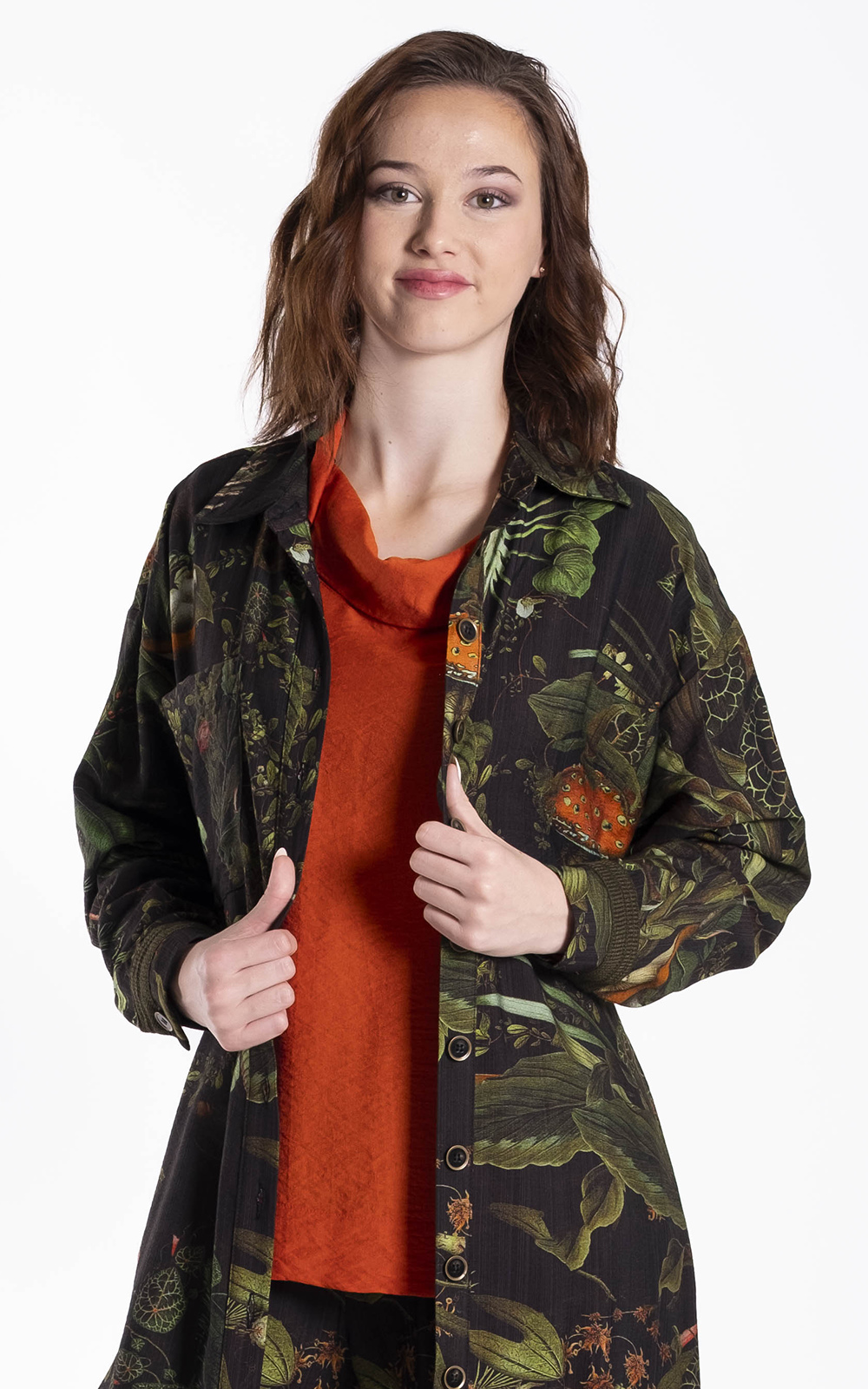 Long Shirt Dress product photo.