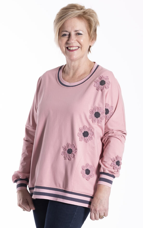 Sweatshirt Punk Daisy product photo.