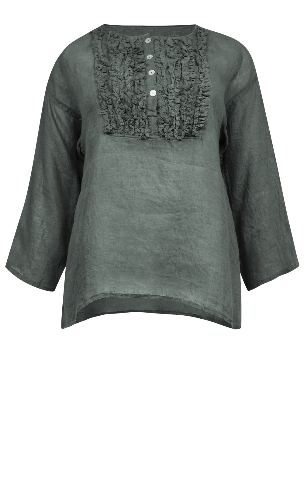 Florian Linen Top product photo.