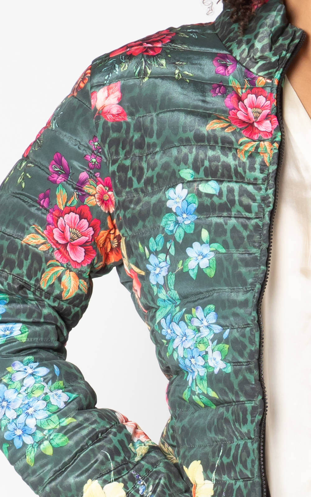 Florentyna Puffer Jacket product photo.