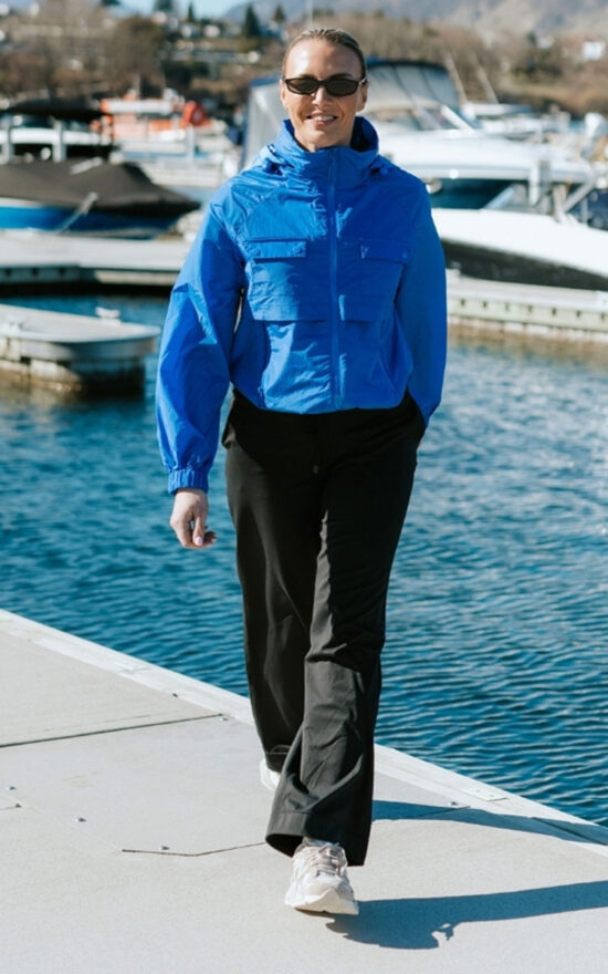 Gracie Windbreaker product photo.