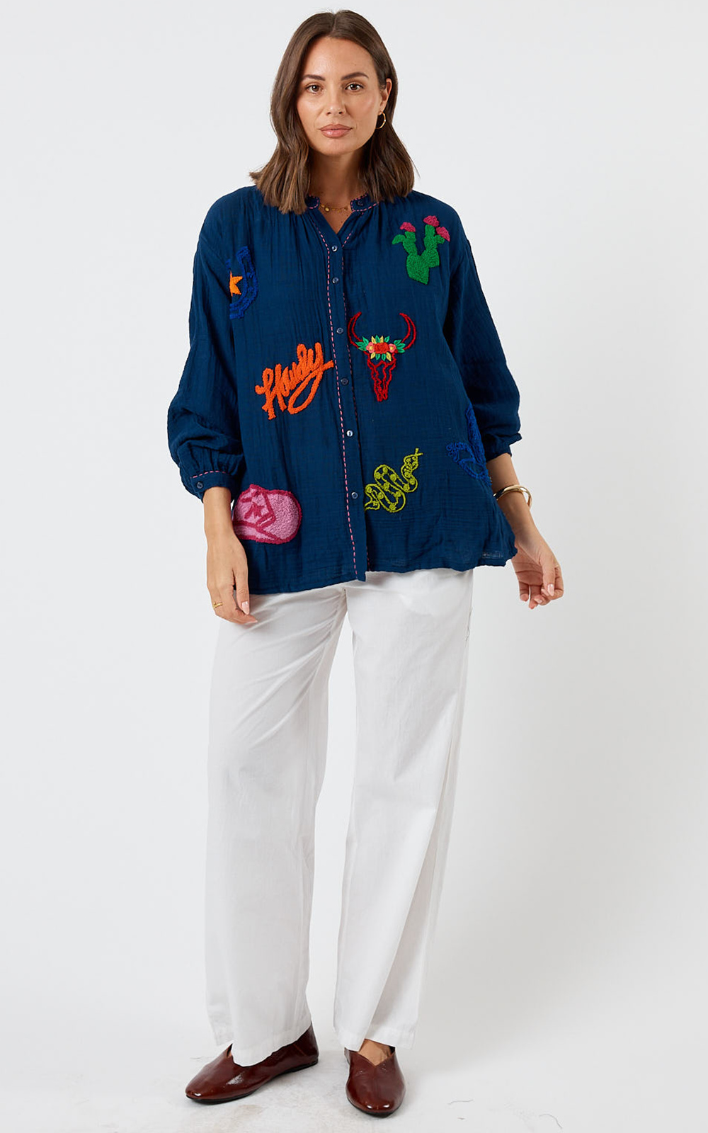 Howdy Shirt product photo.