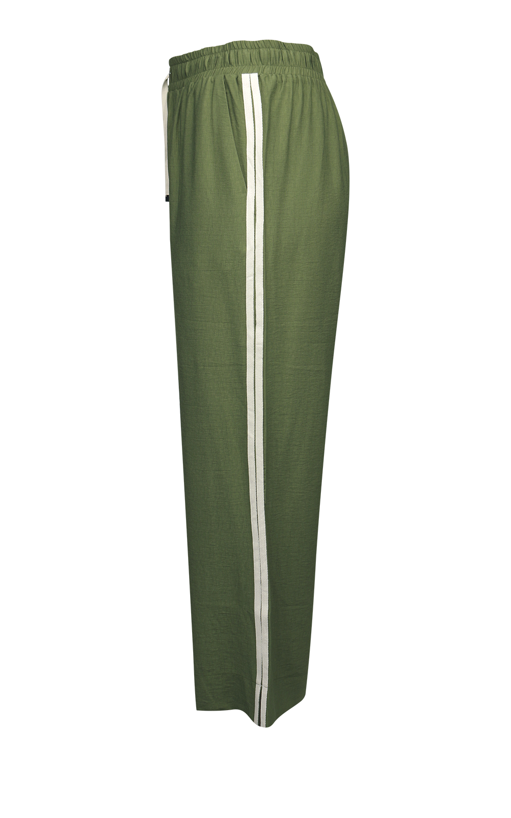 Indiana Side Stripe Wide Leg Pant product photo.