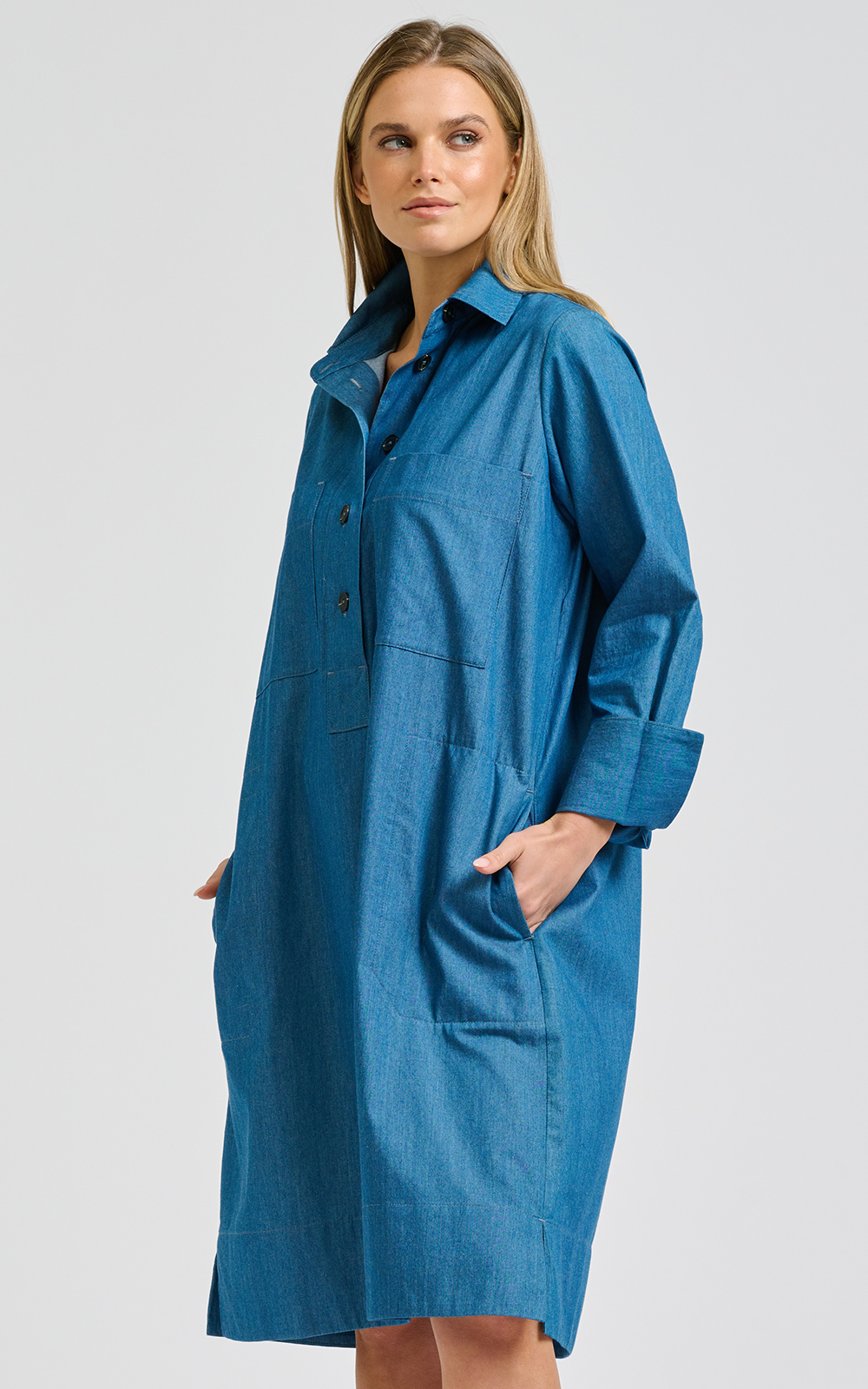 Jane Popover Dress product photo.