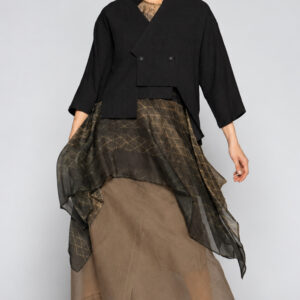 Melange Short Jacket