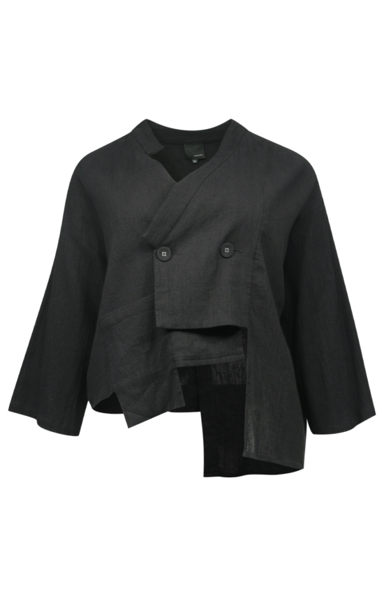 Melange Short Jacket product photo.