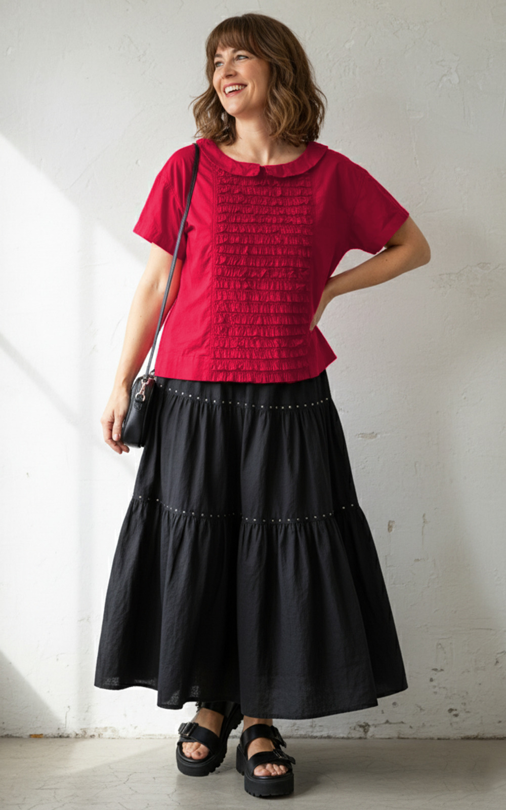 Jua Top Cotton Poplin product photo.