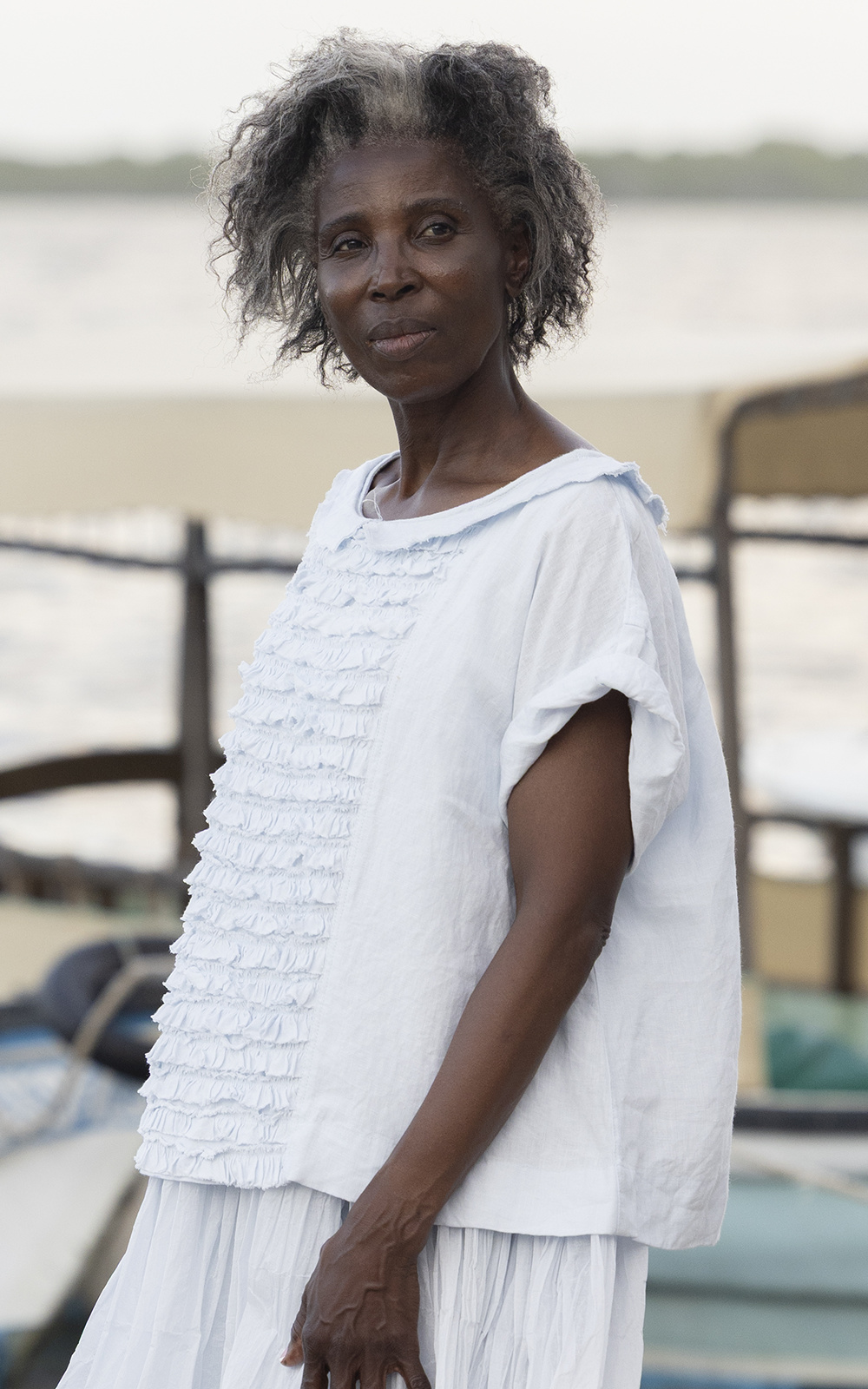 Jua Top Linen product photo.