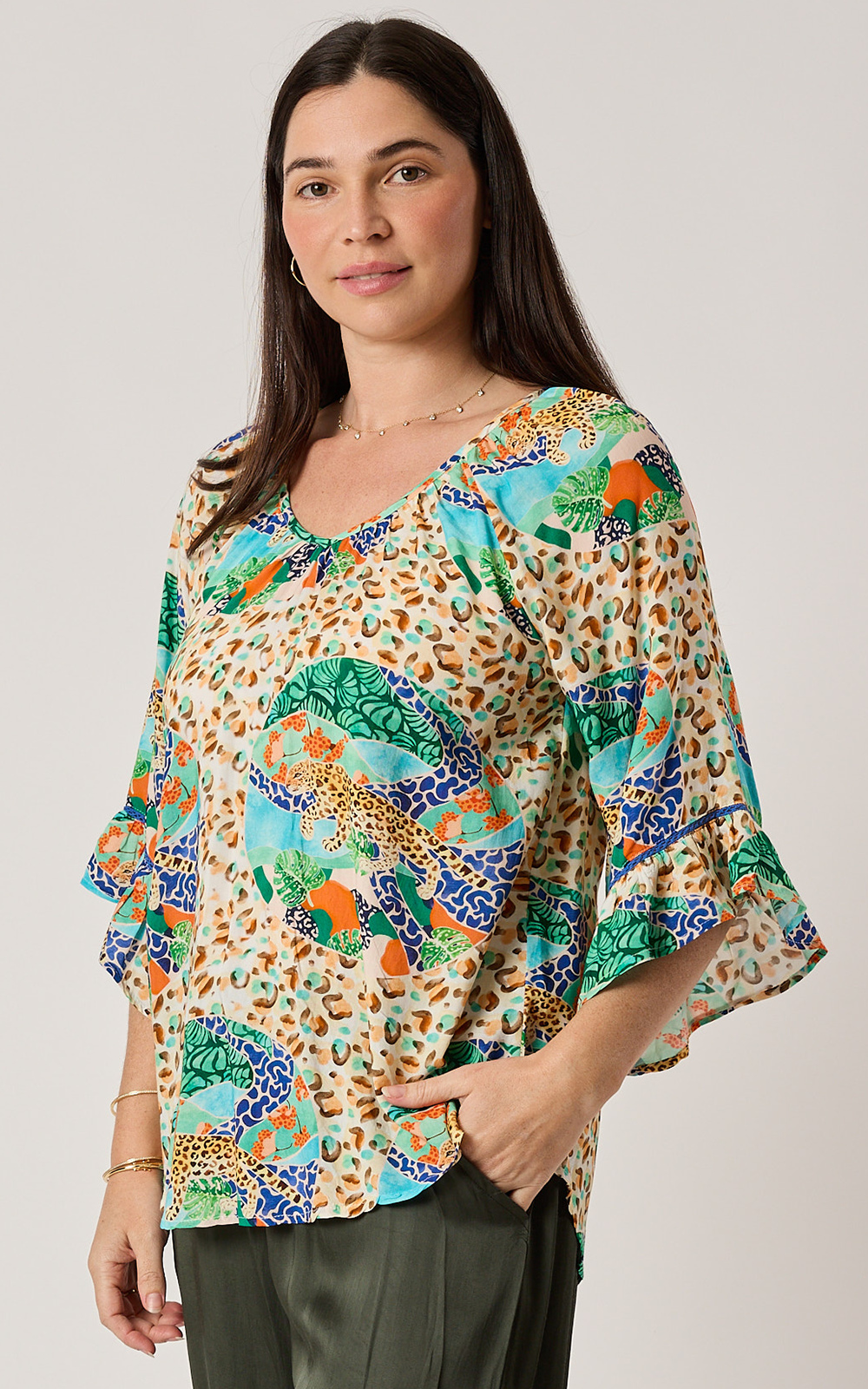 Jungle Haven Top product photo.