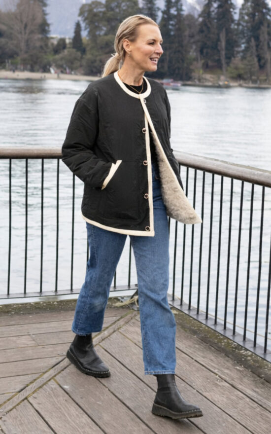 Juniper Reversible Jacket product photo.