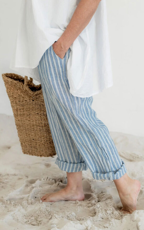 Kirra Pants Linen product photo.
