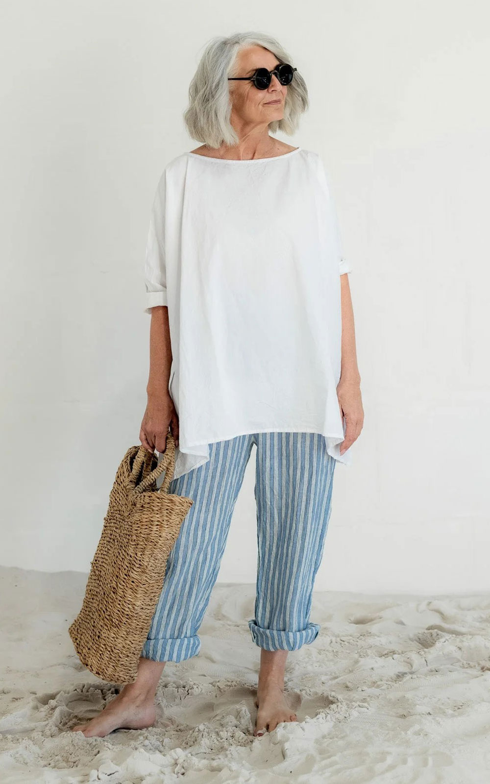 Kirra Pants Linen product photo.