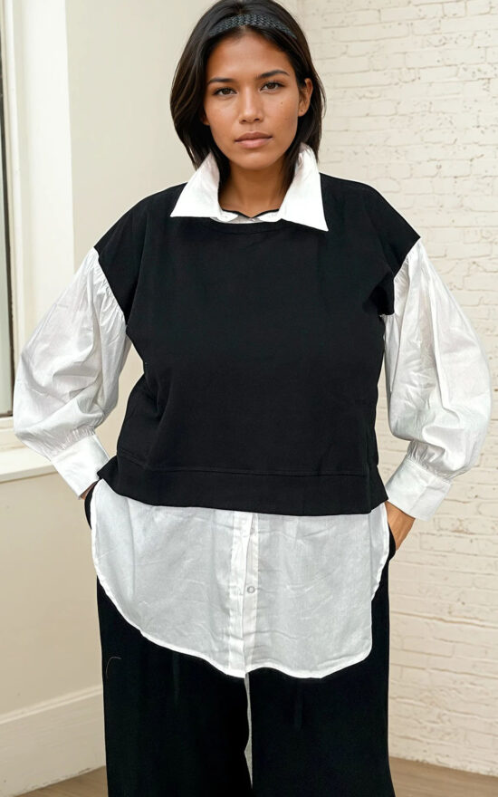Vested Shirt product photo.