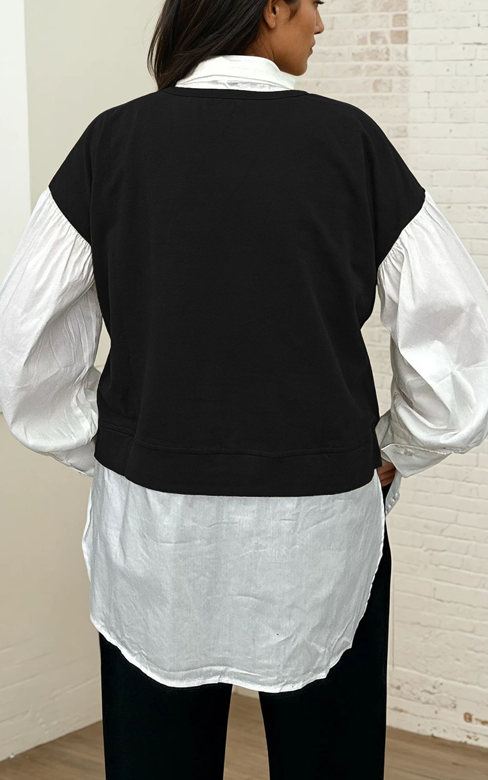 Vested Shirt product photo.
