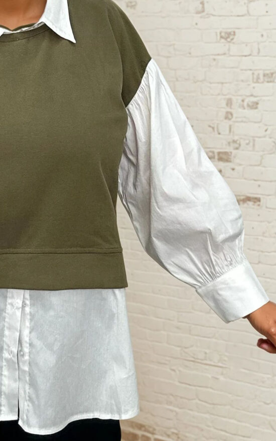 Vested Shirt product photo.