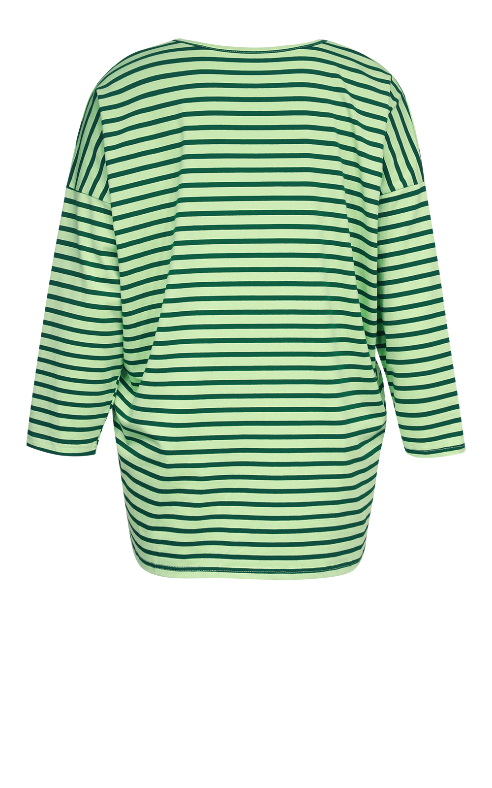 Striped Relaxed Top product photo.