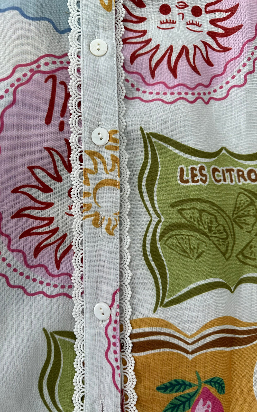 Mediterranean Relaxed Top product photo.