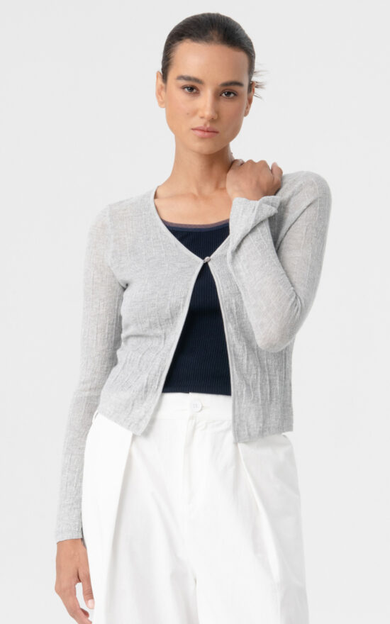 Tia Cardigan product photo.