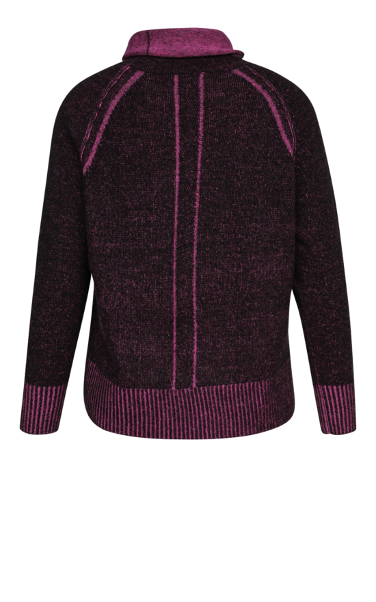 Two Tone Rollneck product photo.