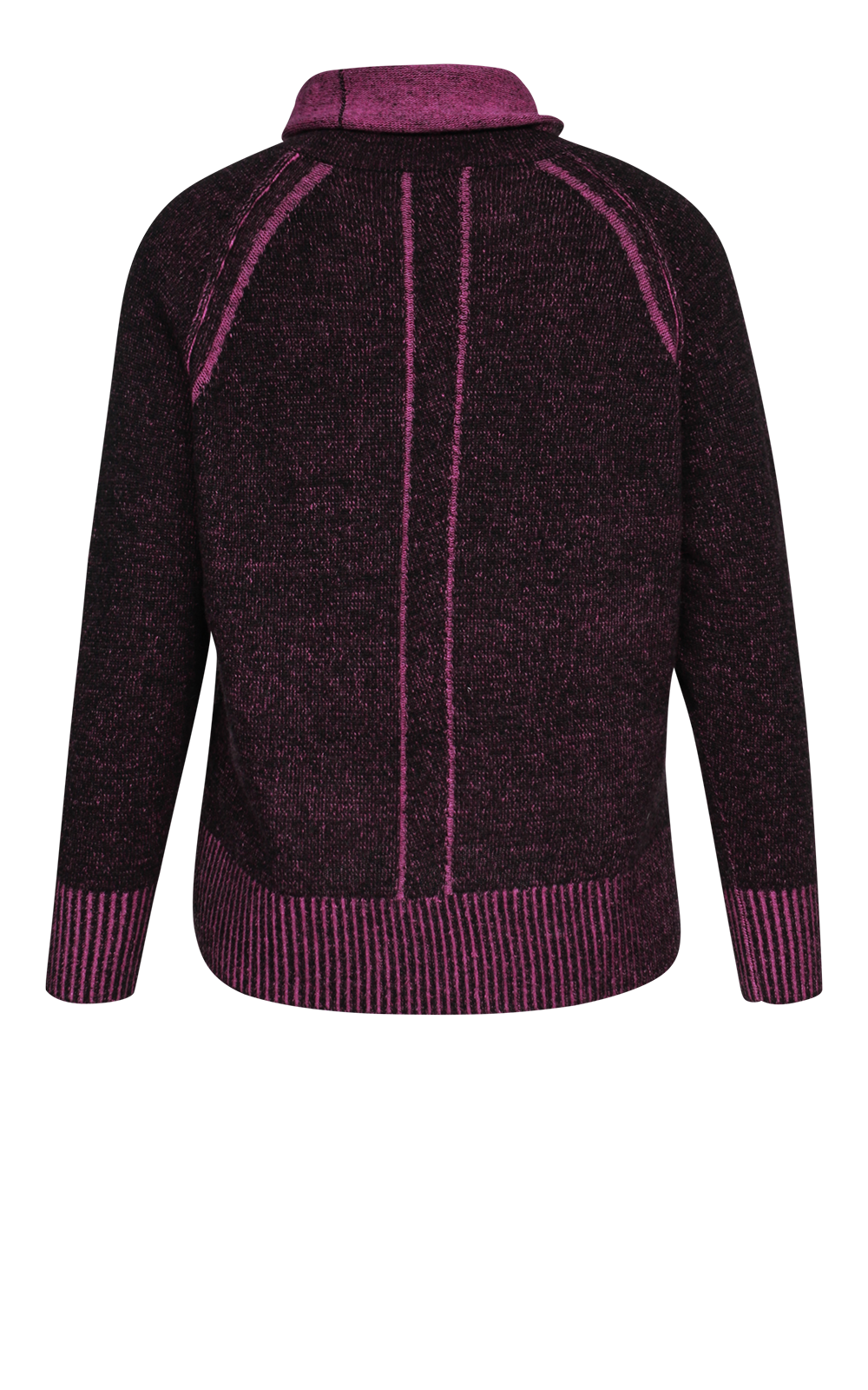 Two Tone Rollneck product photo.