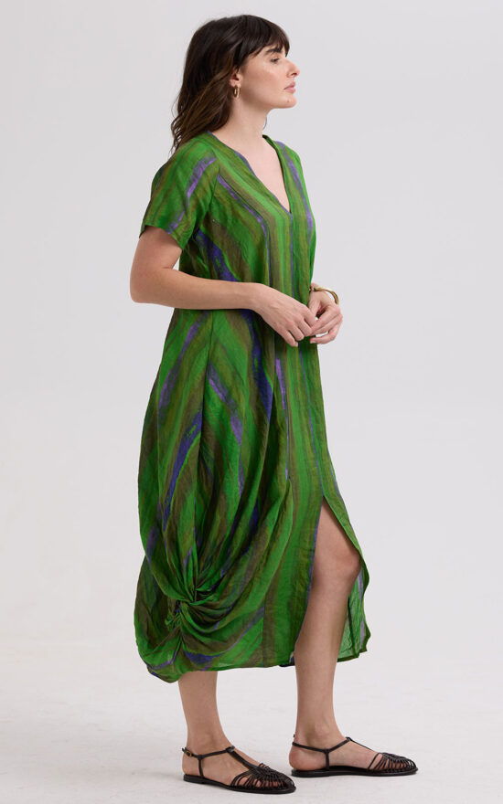 Painted Linen Dress product photo.