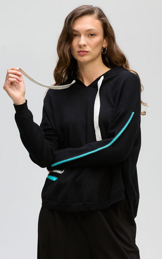 Hooded Jumper product photo.