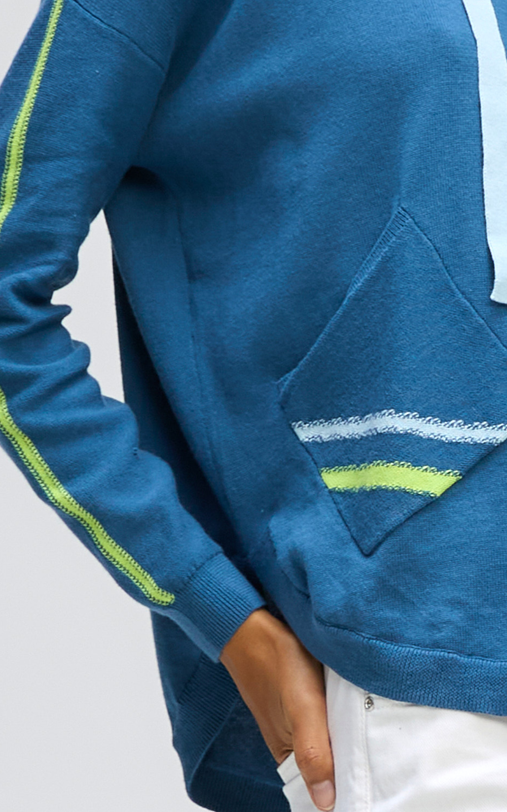 Hooded Jumper product photo.