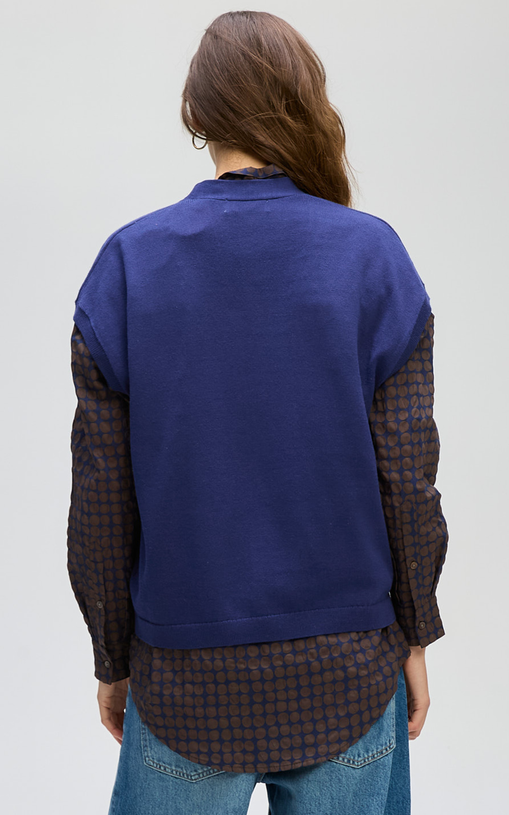 Button Vest product photo.