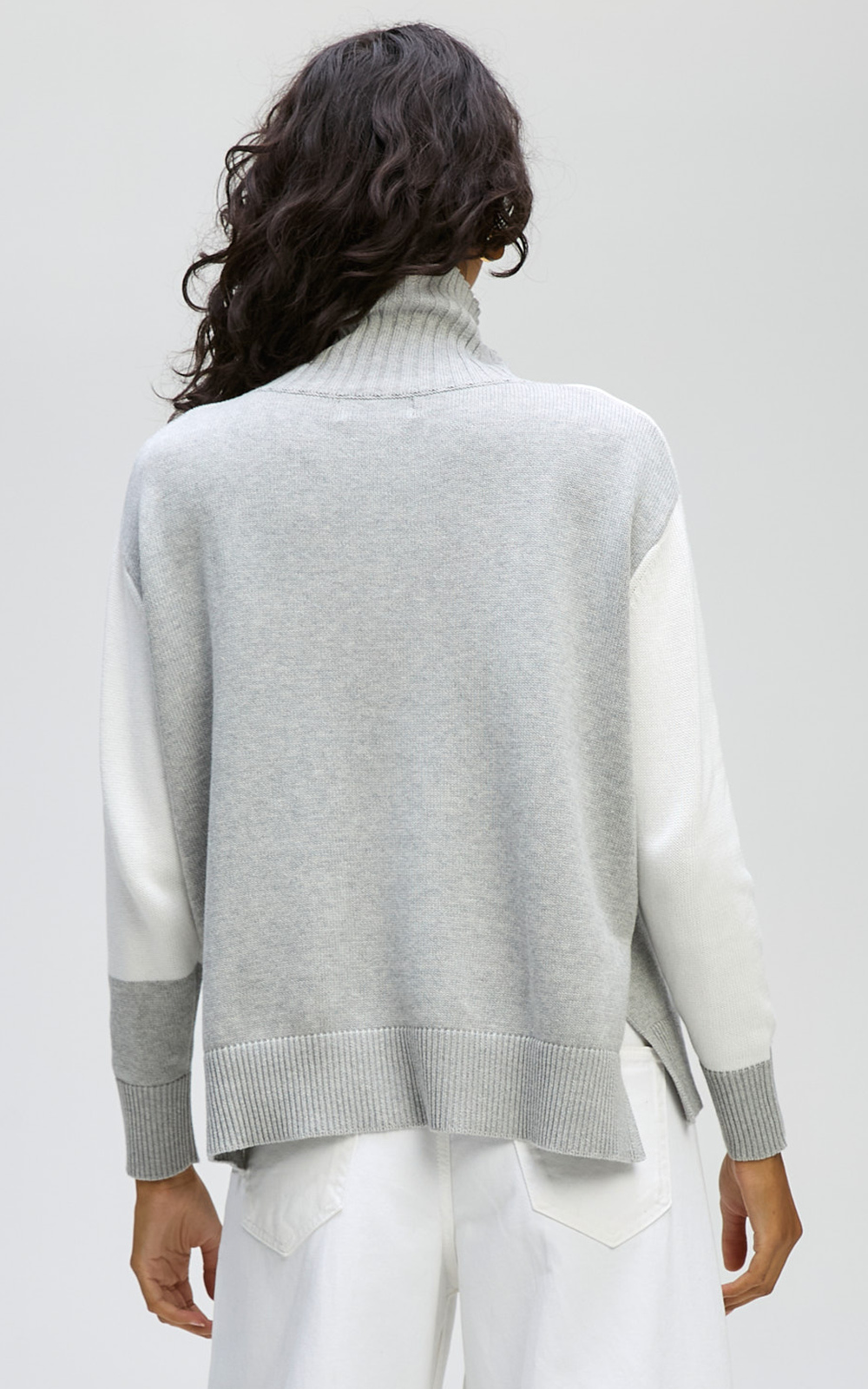 Spot On Roll Neck  product photo.