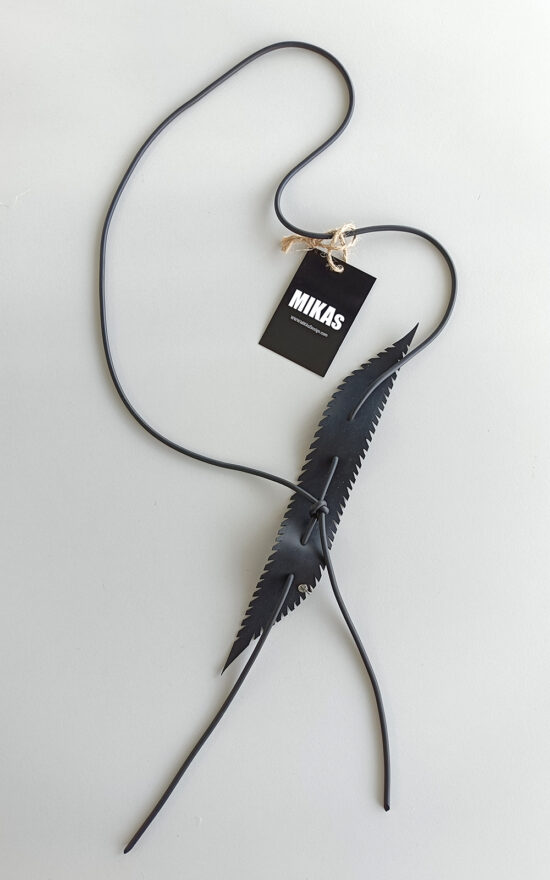 Leaf Necklace product photo.