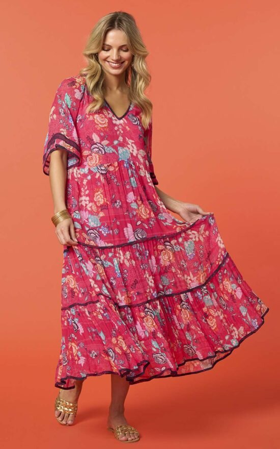 Aari Midi Dress product photo.