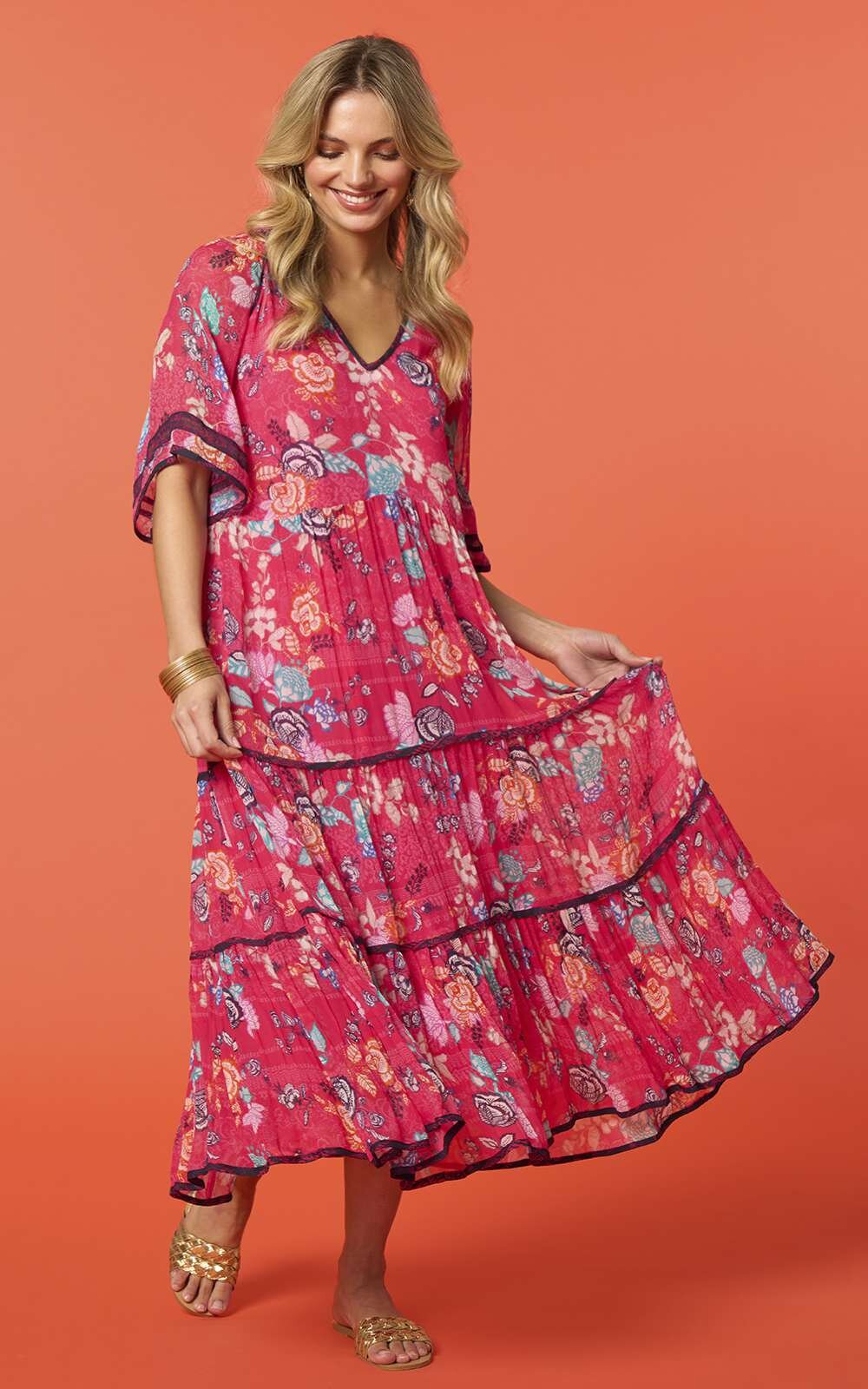 Aari Midi Dress product photo.