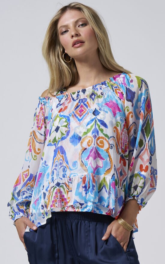 Pascale Blouse product photo.
