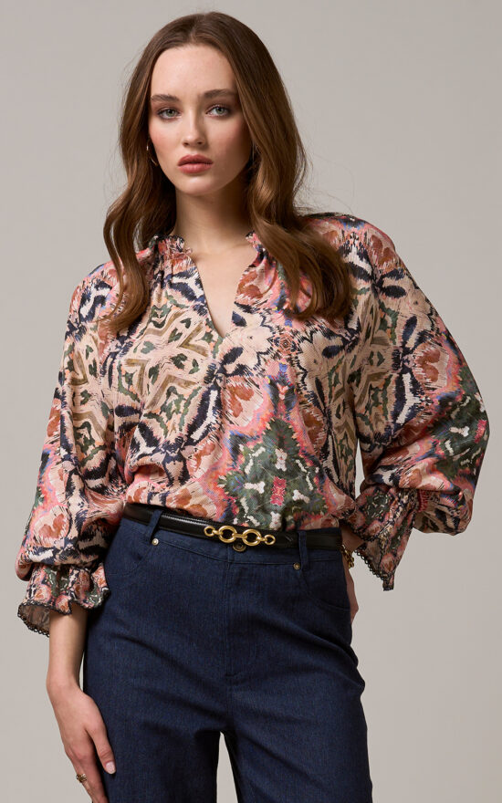 Trixie Blouse product photo.