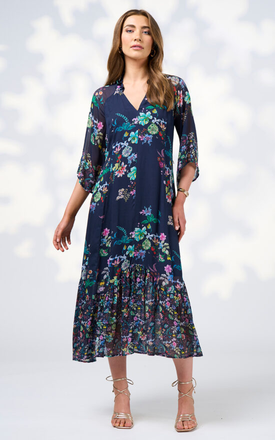 La Bohème Midi Dress product photo.