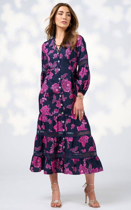 Indie Midi Dress product photo.
